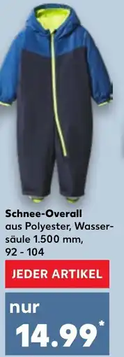 Kaufland DE Schnee Overall aanbieding