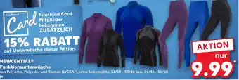 Kaufland DE Newcential Funktionsunterwäsche aanbieding