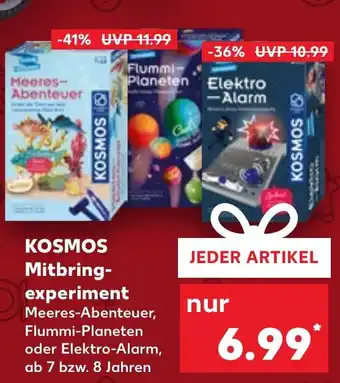 Kaufland DE Kosmos Mitbring experiment aanbieding