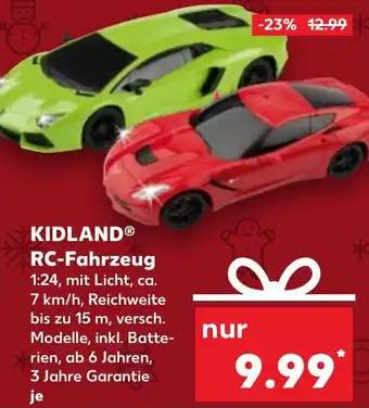 Kaufland DE KIDLAND RC-Fahrzeug aanbieding