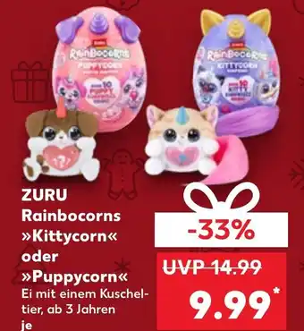 Kaufland DE ZURU Rainbocorns Kittycorn oder Puppycorn aanbieding