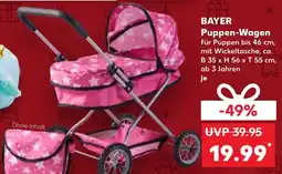 Kaufland DE Bayer Puppen Wagen aanbieding