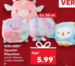 Kaufland DE KIDLAND Squashi Plüschtier aanbieding