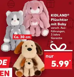 Kaufland DE KIDLANDⓇ Plüschtier mit Baby aanbieding