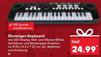 Kaufland DE Einsteiger-Keyboard aanbieding