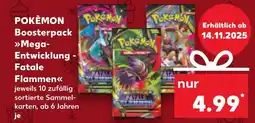 Kaufland DE POKÉMON Boosterpack Mega Entwicklung Fatale aanbieding