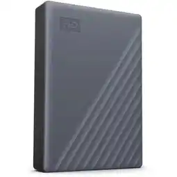 Alternate WD My Passport 6 TB, USB-C externe harde schijf Grijs, USB-C 3.2 Gen 1 aanbieding