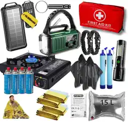 ANWB Noodradio Noodpakket XXL-, Kooktoestel & Powerbank Groen aanbieding