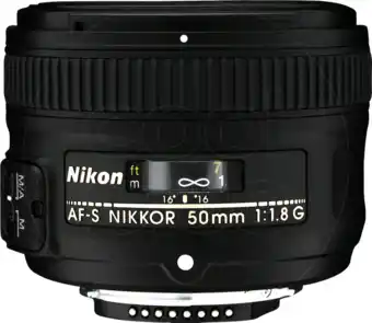 Coolblue Nikon AF-S 50mm f/1.8G aanbieding