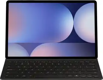 Coolblue Samsung Galaxy Tab S10 Plus / S9 Plus / S9 FE Plus Slim Toetsenbord Hoes QWERTY Zwart aanbieding