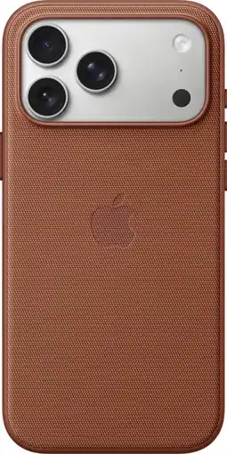 Coolblue Apple iPhone 17 Pro Max TechWoven Back Cover met MagSafe Bruin aanbieding