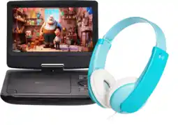 Coolblue Denver MT-1097 + JVC HA-KD7 Blauw aanbieding