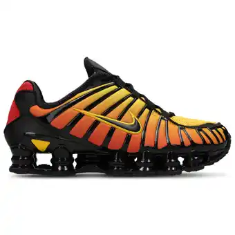 Foot Locker Nike Shox Sneakers Heren - Zwart - Maat 42.5 - Textil, Synthetisch aanbieding