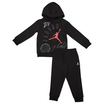 Foot Locker Jordan Elements Trainingspakken Baby - Zwart - Maat 86 - 92 CM - Katoen Fleece aanbieding