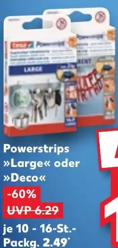Kaufland DE Powerstrips Large oder Deco aanbieding