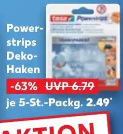 Kaufland DE Power strips Deko Haken aanbieding