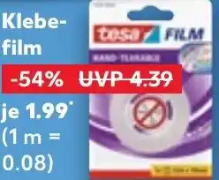 Kaufland DE Klebe film aanbieding