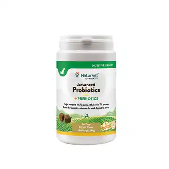 Zooplus NaturVet Advanced Probiotics +70 Chews aanvullend diervoeder voor honden aanbieding