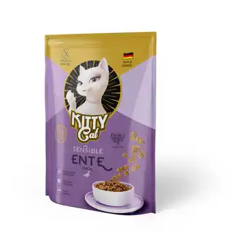 Zooplus 800g Kitty Cat Sensible met eend droogvoer voor katten aanbieding