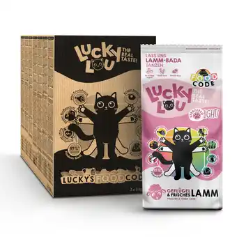 Zooplus 9 kg Lucky Lou Licht Gevogelte & Lamsvlees droogvoer voor katten aanbieding