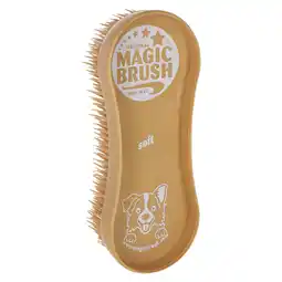 Zooplus Kerbl MagicBrush Soft Sandstorm voor honden 16,5x6,5x3cm hond aanbieding