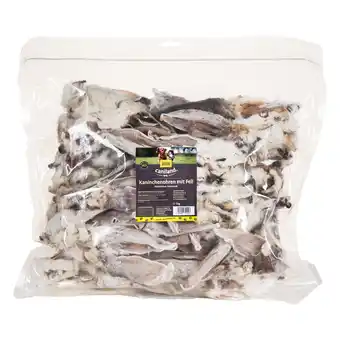 Zooplus 1kg Caniland konijnenoren met bont hondensnacks aanbieding