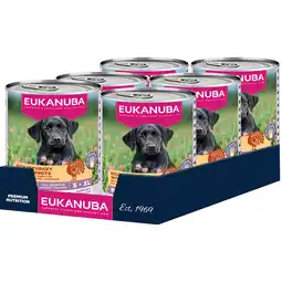 Zooplus Eukanuba Puppy Rijk aan Kalkoen met Wortelen - 6 x 400 g aanbieding