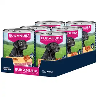 Zooplus Eukanuba Senior Rijk aan Kalkoen met Wortelen - 6 x 400 g aanbieding