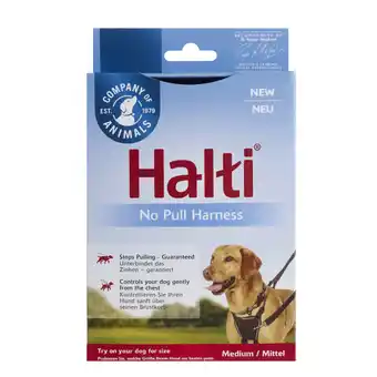 Zooplus Maat M Halti No Pull Trainingstuigje, bijvoorbeeld Retriever, Bordercollie aanbieding