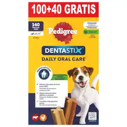 Pets Place Pedigree Bonus-Pack Dentastix - Hondensnack - 100+40 stuks Small aanbieding