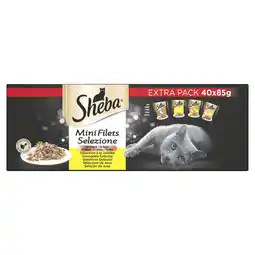 Pets Place Sheba Pouch Mini Filets Bonuspack - Kattenvoer aanbieding