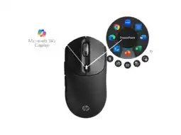 MediaMarkt HP 700 Oplaadbare Draadloze Muis Zwart aanbieding