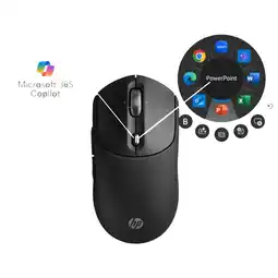 MediaMarkt HP 700 Oplaadbare Draadloze Muis Zwart aanbieding