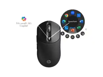 MediaMarkt HP 700 Oplaadbare Draadloze Muis Zwart aanbieding