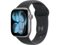 MediaMarkt Apple Watch Series 11gps -42mm Aluminium Case - Black Sport Band S/m Smartwatch Space Grey aanbieding