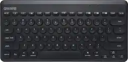 Bol.com Qware Office - Toetsenbord - Draadloos - 2.4ghz - USB - Design - Norwich - Zwart - Qwerty aanbieding