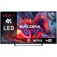 Bol.com Salora FOD55UV - 4K TV - 55 inch tv - Smart TV - Borderless - Smart tv 55 inch - Zwart aanbieding