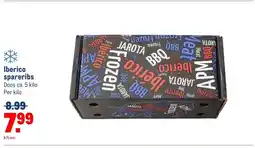 Makro Iberico spareribs aanbieding