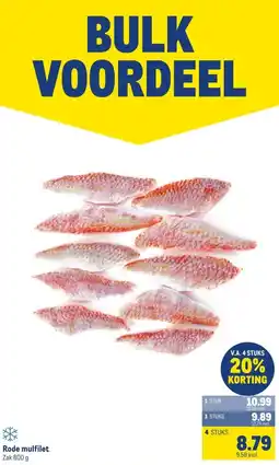 Makro Rode mulfilet aanbieding