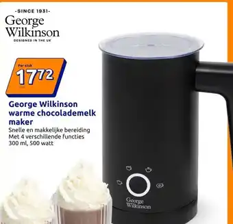 George Wilkinson warme chocolademelk maker