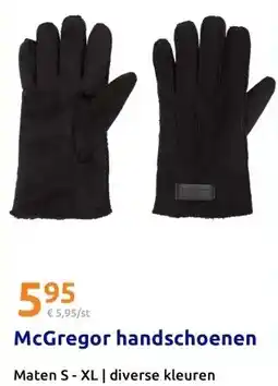 Action McGregor handschoenen aanbieding