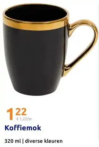 Action Koffiemok aanbieding