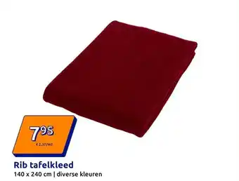 Action Rib tafelkleed aanbieding