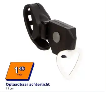 Action Oplaadbaar achterlicht aanbieding