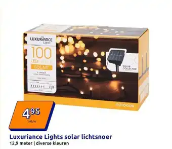 Action Luxuriance Lights solar lichtsnoer aanbieding