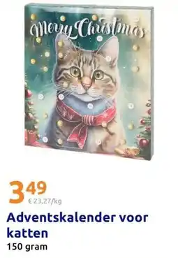 Action Adventskalender voor katten aanbieding