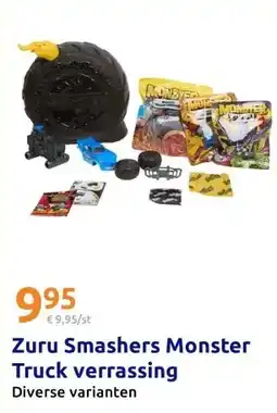 Action Zuru Smashers Monster Truck verrassing aanbieding