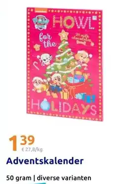 Action Adventskalender aanbieding