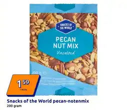 Action Snacks of the World pecan-notenmix aanbieding