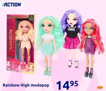 Action Rainbow High modepop aanbieding